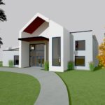 2-Memorial-Point ln. 77024-MODERN FARMHOUSE RENEWAL-Frontelv-render-2