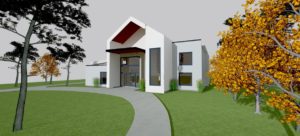 2-Memorial-Point ln. 77024-MODERN FARMHOUSE RENEWAL-Frontelv-render-2